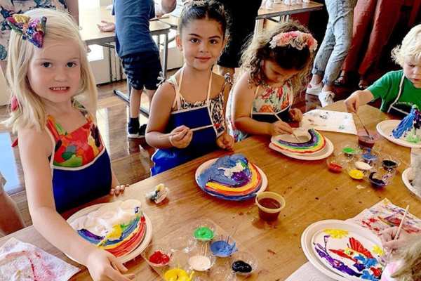 Plaster Party Children | Specialty Party Children plaster painting at Bop's Specialty party