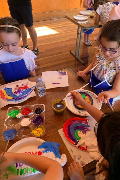 Plaster Painting Party (3) Plaster Painting Party