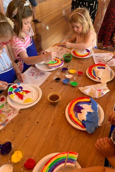 Plaster Painting Party (7) Plaster Painting Party